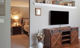 TV in the Lewis & Clark Bedroom 
