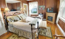 Cozy Bedrooms at Beachfront Bed and Breakfast in St. Augustine Beach, Florida