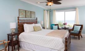 A roomy suite at Beachcomber on Vilano Beach.