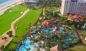 Aerial view of Water Park and Pool at Hammock Beach Golf Resort & Spa