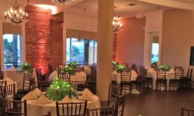 A1A Ale Works' Bayview Room offers private dining with an unparalleled view of St. Augustine's Bridge of Lions.