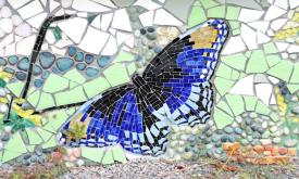 One of the mosaics at Bird Island Park in Ponte Vedra, FL.