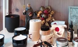 Men's Skin Care products created by Catholic artisans and sold at the Blue Mantle in St. Augustine.