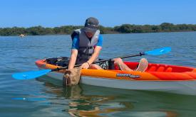 Eco Kayaks FL enables visitors to enjoy St. Augustine's waterways while collecting litter.