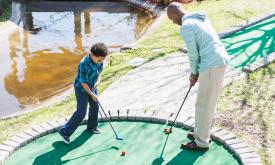Play a fun round of miniature golf at this St. Augustine attraction. 