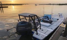 Catching the sunset with Florida Republic Inshore Charters in St. Augustine, FL.