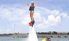 Try something new and exciting with a flyboarding tour from Extreme Water Adventures in St. Augustine, Florida.