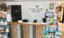 Coconut Barrel front desk