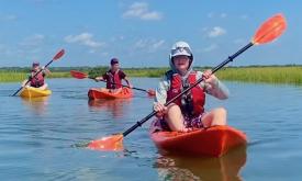 Group kayaking tours with GeoTrippin' Adventure Co.
