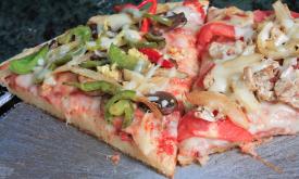 Pizzalley's located in historic downtown St. Augustine offers delicious pizza.