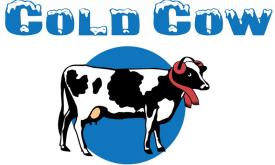 Cold Cow's Logo featuring a cold cow in St. Augustine.