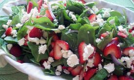 Light and healthy Summer Salad from A Step Above Catering in St. Augustine.