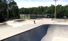 St. Augustine's Treaty Park skate bowl.