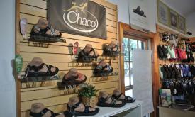 Chaco shoes are available at Kind Walking in St. Augustine, Florida.