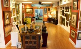 The wonderfully eclectic collection of art in St. Augustine's Lost Art Gallery