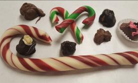 Seasonal sweets from Melli Chocolates at Crescent Beach in St. Augustine.