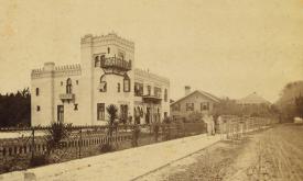Old Photo of the Villa Zorayda from the street 