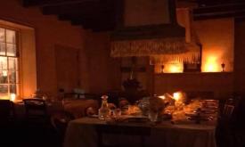 The table is set for A Night Among Ghosts: Ximenez-Fatio House Investigation in St. Augustine, FL