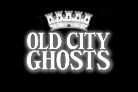 The Old City Ghosts Logo on a black background