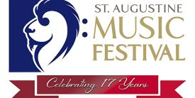 The logo for the 2023 St. Augustine Music Festival