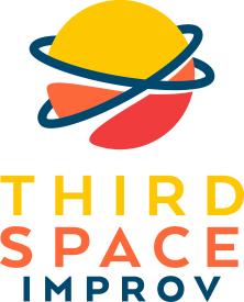 Third Space Improv logo with two rings around a planet