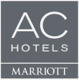 the logo for AC Hotels Hilton