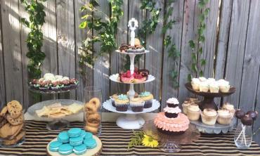 Guests can pick their favorite flavor at LuLi's Cupcakes in St. Augustine, Florida.