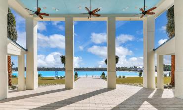 The view from Beachwalk's clubhouse.