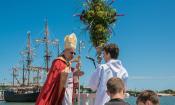 Visitors can enjoy a historic tradition as St. Augustine vessels are blessed by the Bishop of the Diocese of St. Augustine. 