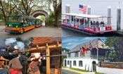 Four of the participating attractions for the St. Augustine Tour Pass.