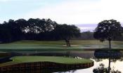 A view of one of the holes at TPC Sawgrass, north of St. Augustine.