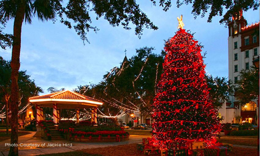 The Holly Jolly Trolley is a convenient and fun way to see St. Augustine's dazzling Nights of Lights.