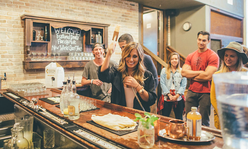 The St. Augustine Distillery offers hands-on tours every day. (Photo by Mallory Ward.)