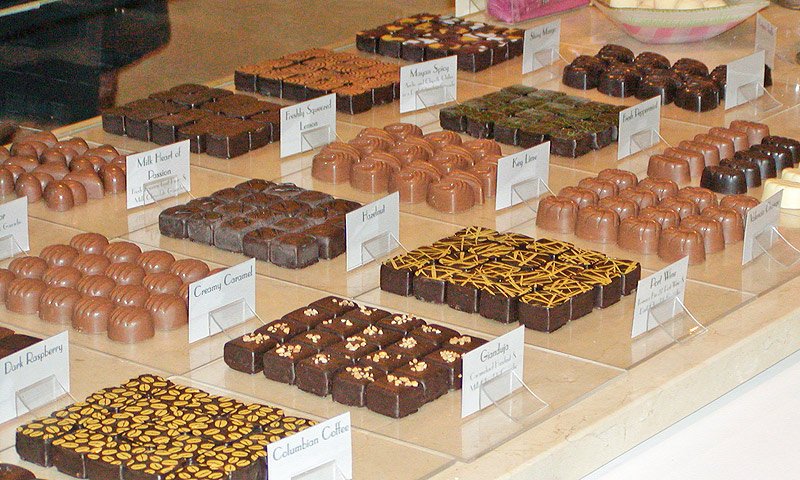 Image result for chocolate displays