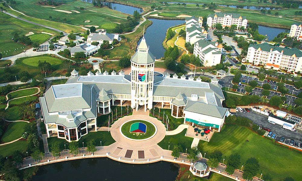 The World Golf Hall of Fame located just minutes from historic downtown St. Augustine, Fl. 