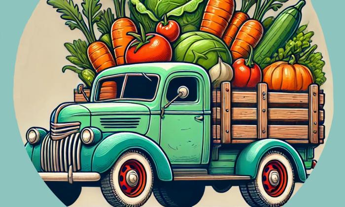 The St. Augustine Farmers Market promo poster